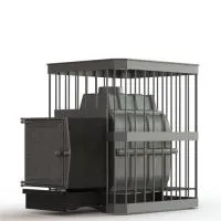 печь для бани fireway паровар сетка-прут 18 (211) дровяная