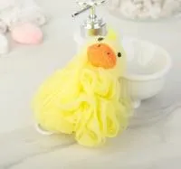 мочалка детская утенок, текстиль, доляна