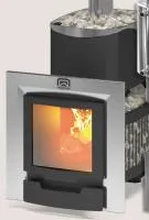 печь для бани теплодар русь-сетка 12 л панорама