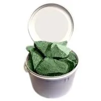 камень для бани жадеит колотый, 20 кг, мелкий