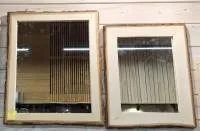 зеркало липа с корой 550*650мм автор бани