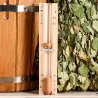 часы песочные для бани и сауны (15 мин)  чпс-1г в пакете