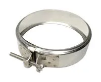 хомут craft разнополочный нержавеющий (304/0,5) ф130 серый ral7024