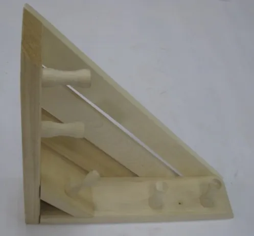 полка большая угловая (5 креплений), банный эксперт