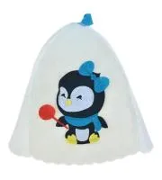 шапка банная с аппликацией "ляля"