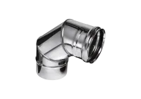 колено феррум угол 90° нержавеющее (430/0,5мм) ф115