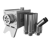 печь походная intent fisher универсальная дровяная для мобильной бани морж