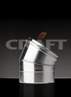 колено профи craft угол 30° нержавеющее (316/0,5мм) ф350