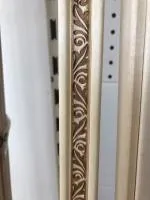 плинтус потолочный липа,горячего тиснения лепесток 26*2700, пэм