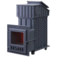 печь для бани gfs 18м зк под облицовку (короб/дверца для пара)