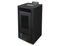 камин воздухогрейный пеллетный zota  12 квт с12h22 black